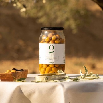 Sofralık Yeşil Kırma Zeytin - 2 Kg Pet